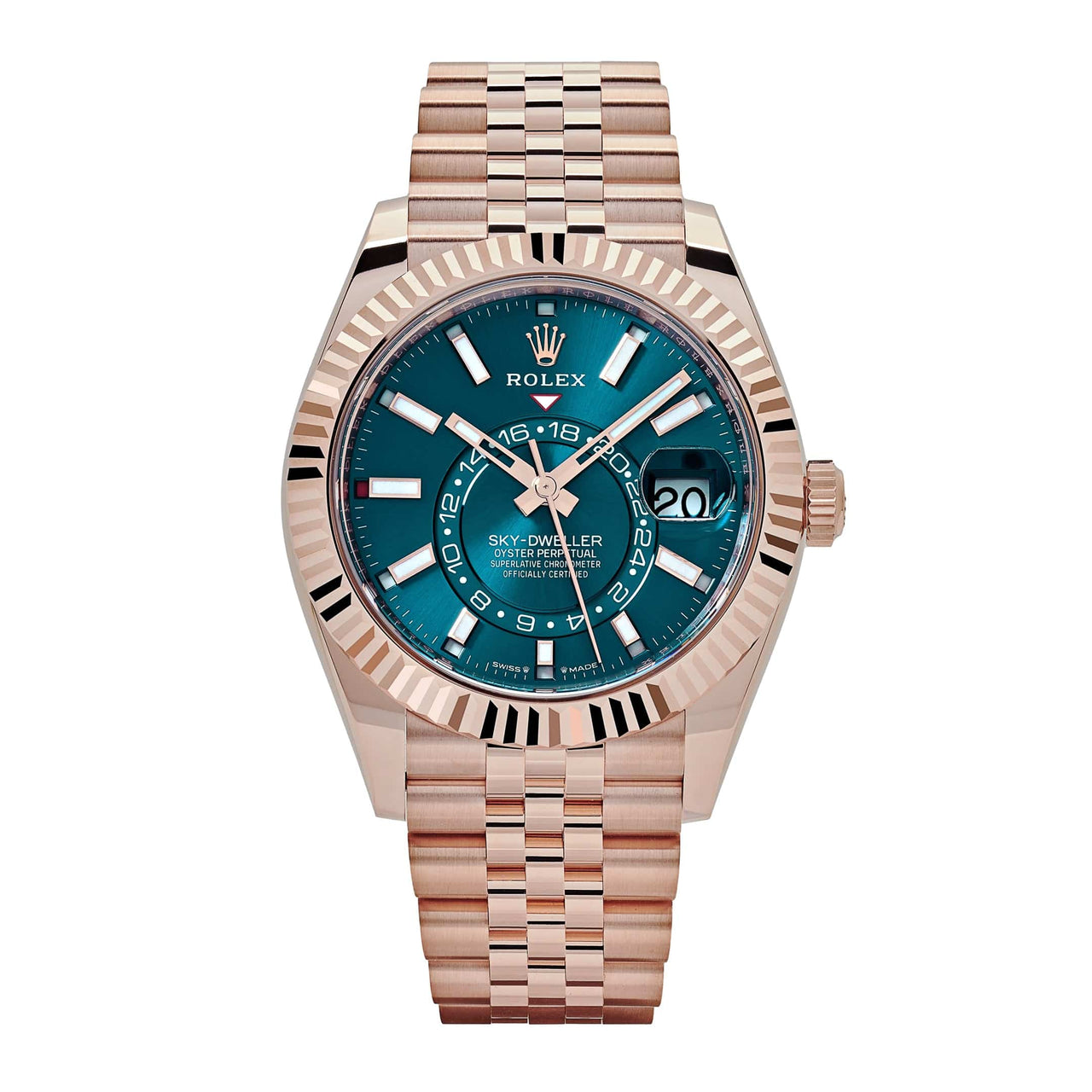 Rolex Sky-Dweller 336935 Everose Gold Blue Dial Jubilee (2024)