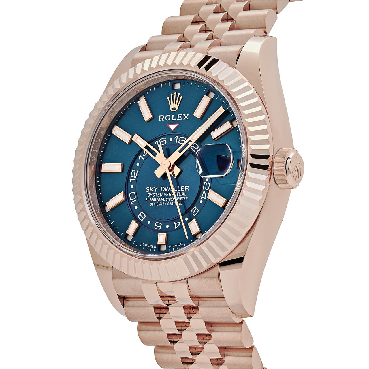 Rolex Sky-Dweller 336935 Everose Gold Blue Dial Jubilee (2024)