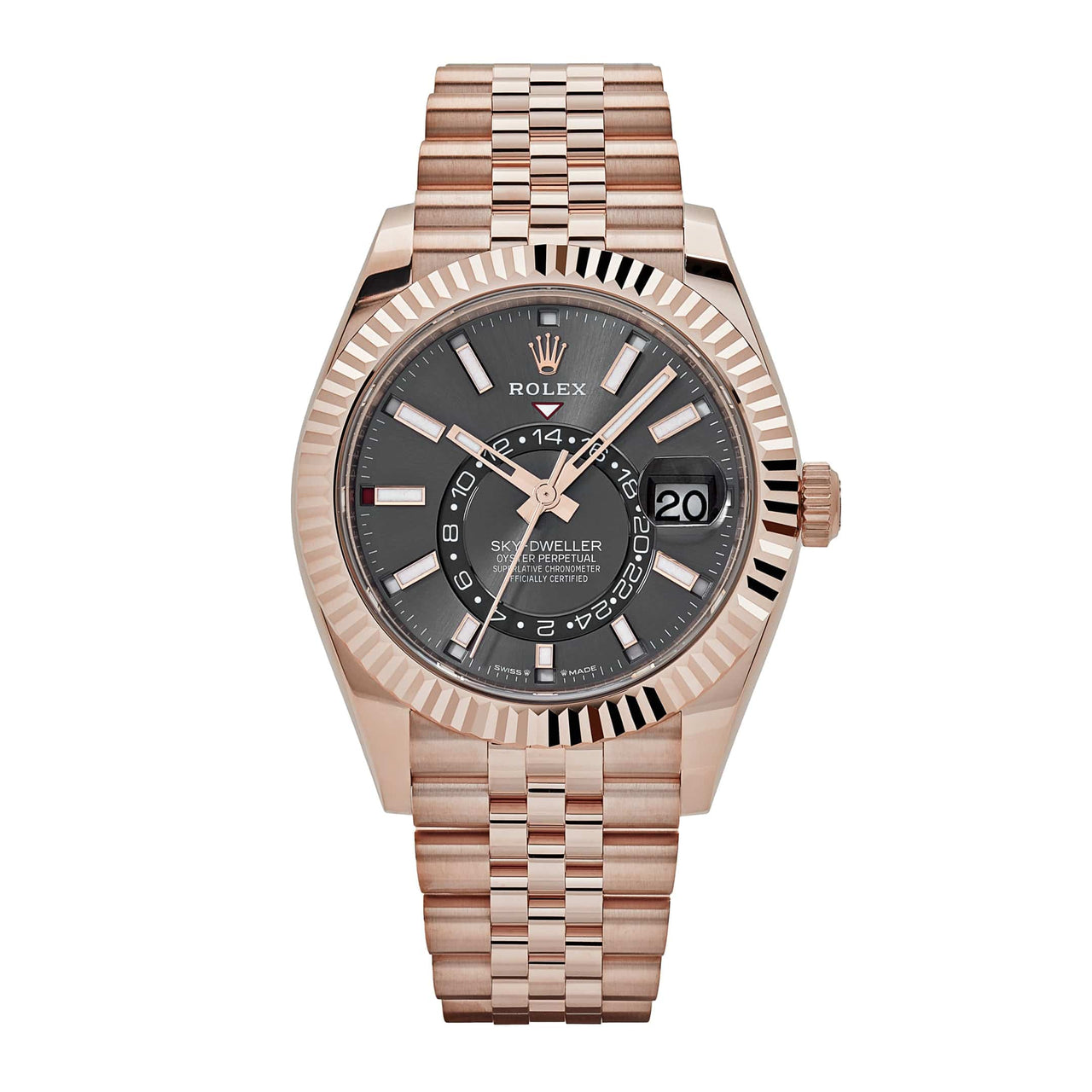 Rolex Sky-Dweller 336935 Everose Gold Slate Dial Jubilee (2024)