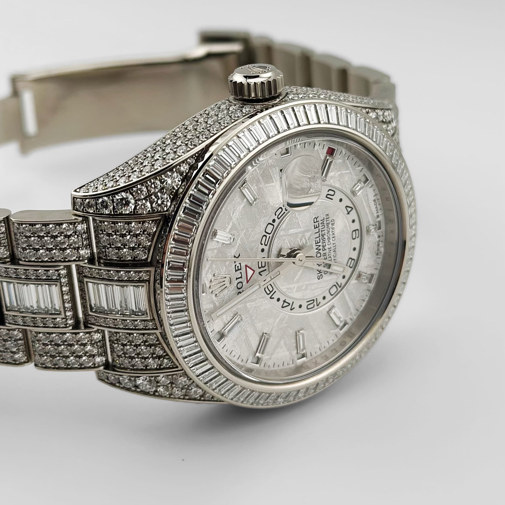 Rolex Sky-Dweller 336959TBR White Gold Meteorite Dial Diamond-Set