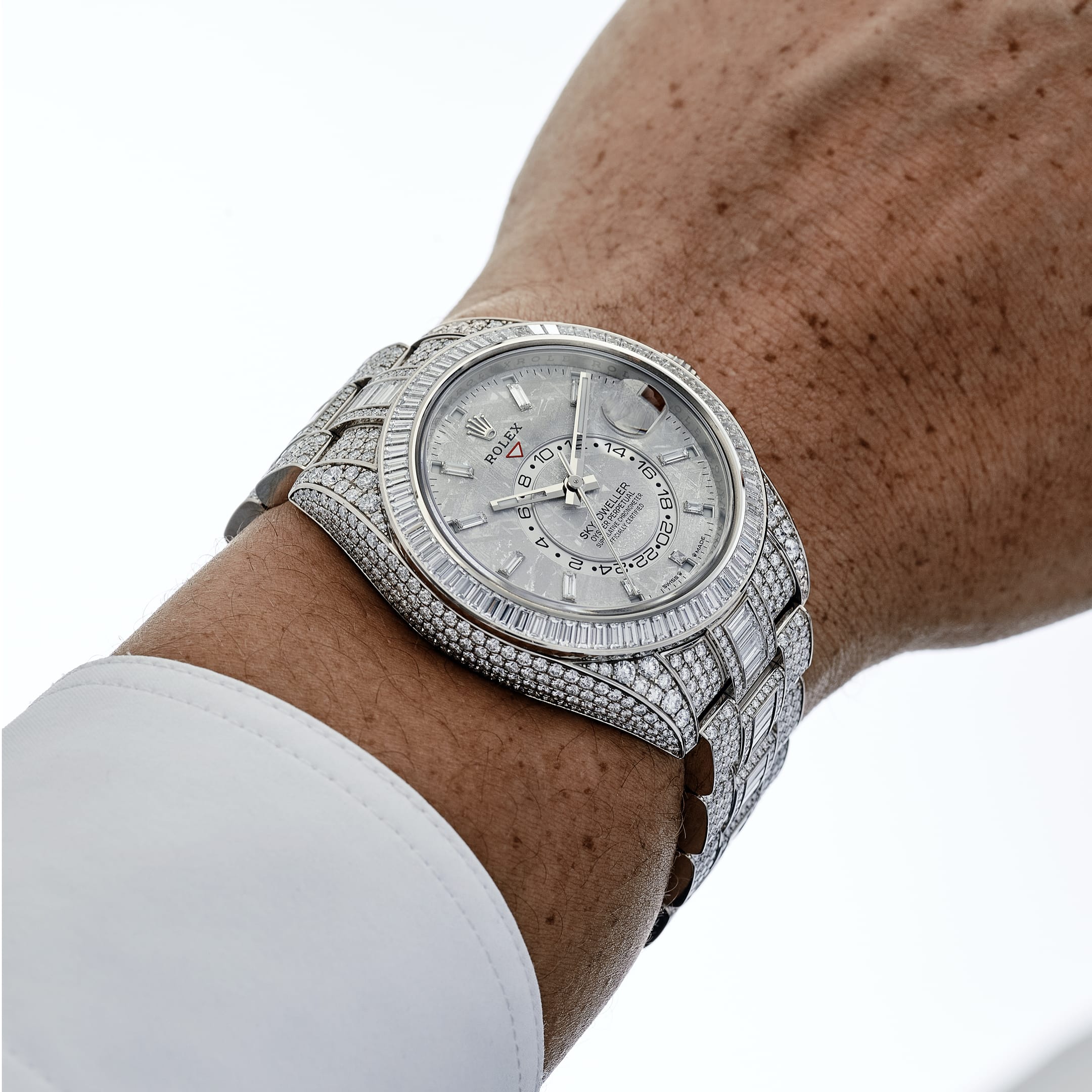 Rolex Sky-Dweller 336959TBR White Gold Meteorite Dial Diamond-Set