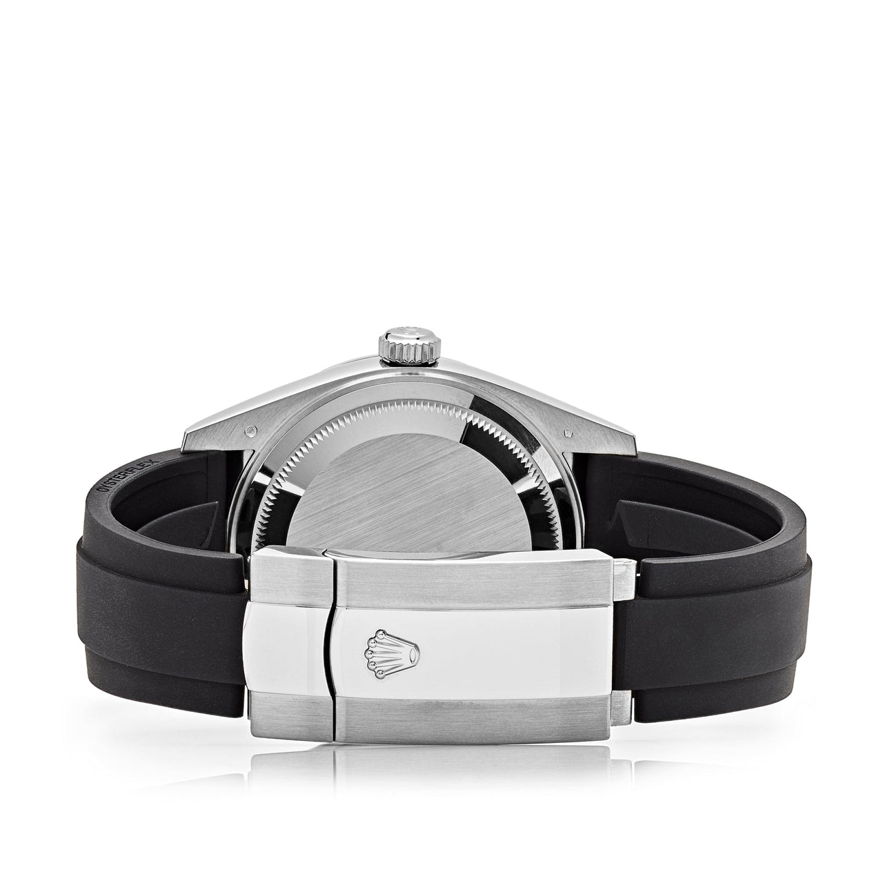 Luxury Watch Rolex Sky-Dweller 42 White Gold White Dial Oysterflex 336239 Wrist Aficionado