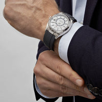 Thumbnail for Luxury Watch Rolex Sky-Dweller 42 White Gold White Dial Oysterflex 336239 Wrist Aficionado