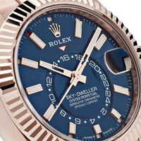 Thumbnail for Rolex Sky-Dweller Rose Gold Blue Dial 336935 Wrist Aficionado