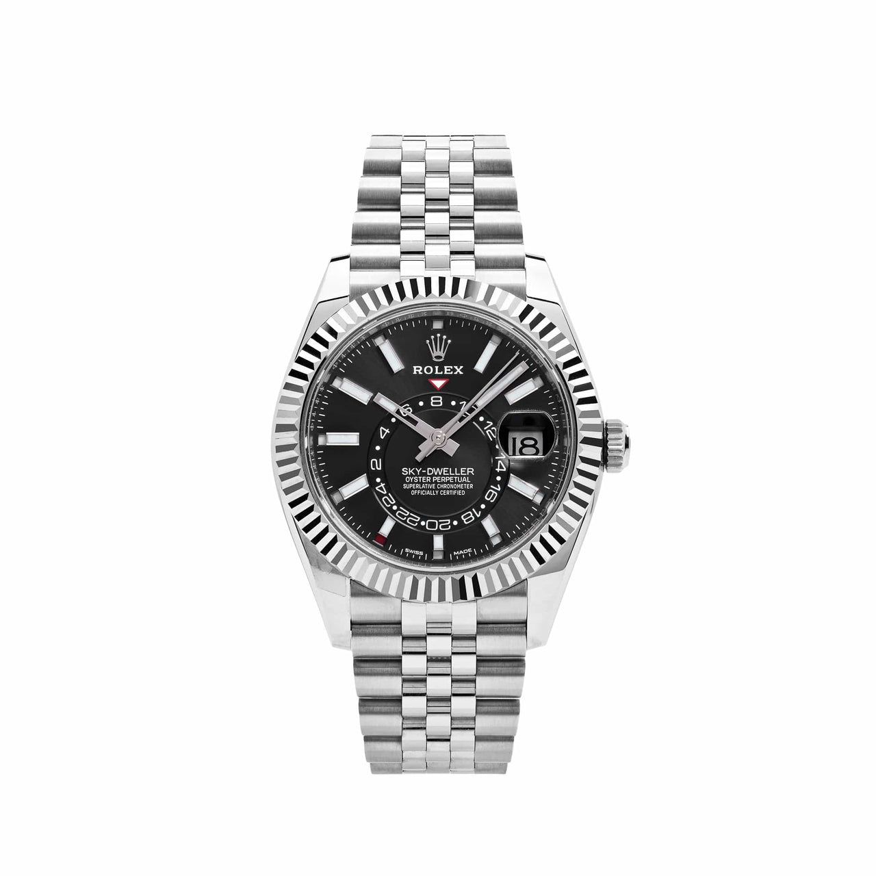 Rolex Sky Dweller 326934 Stainless Steel Black Dial Jubilee 2023