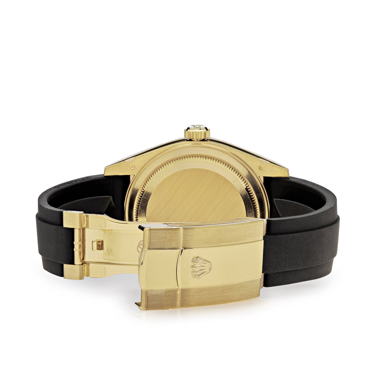 Luxury Watch Rolex Sky-Dweller Yellow Gold Black Dial 326238 Wrist Aficionado