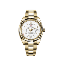 Thumbnail for Luxury Watch Rolex Sky-Dweller Yellow Gold White Dial 326938 Wrist Aficionado