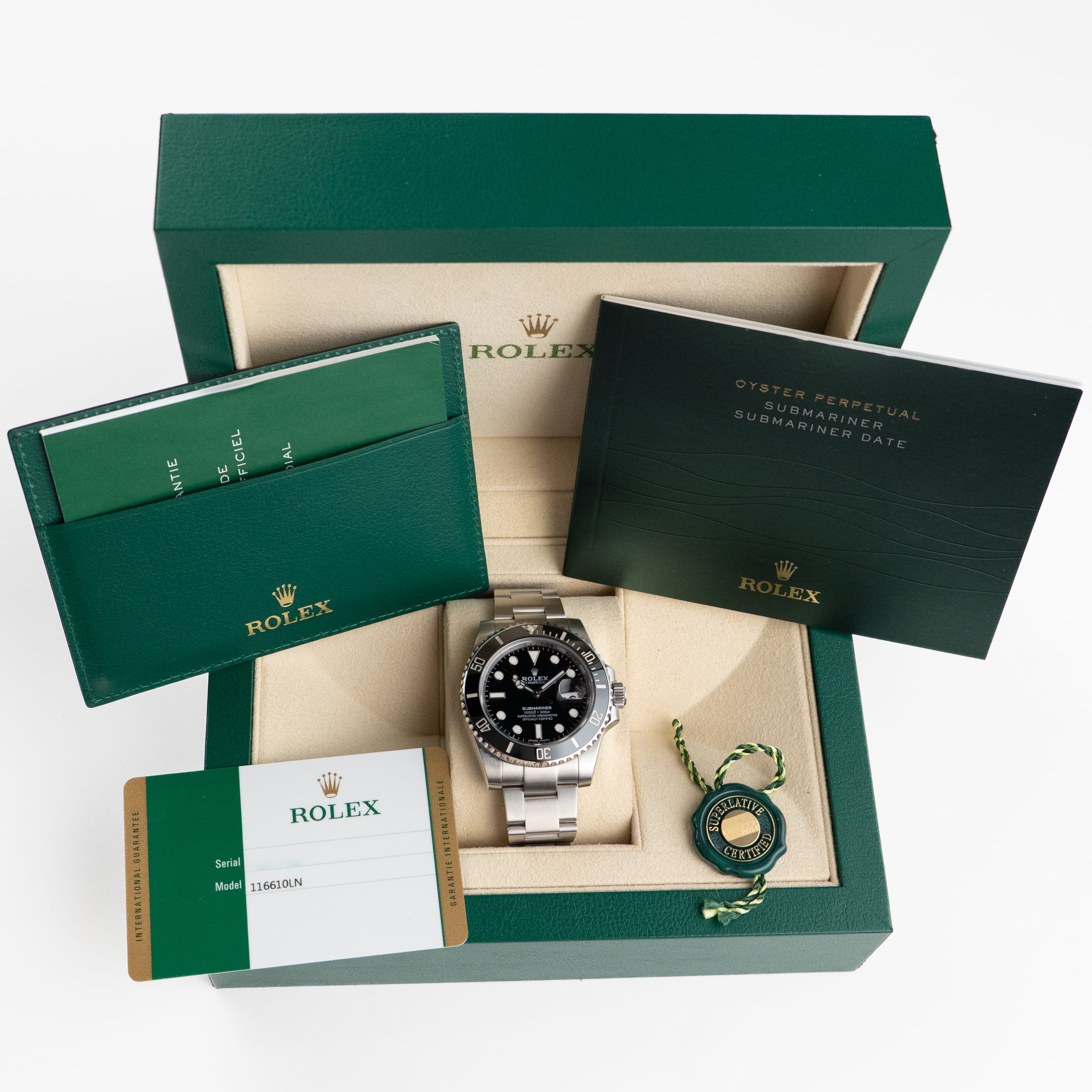 Rolex Submariner Date 116610LN Stainless Steel Black Dial (2017)