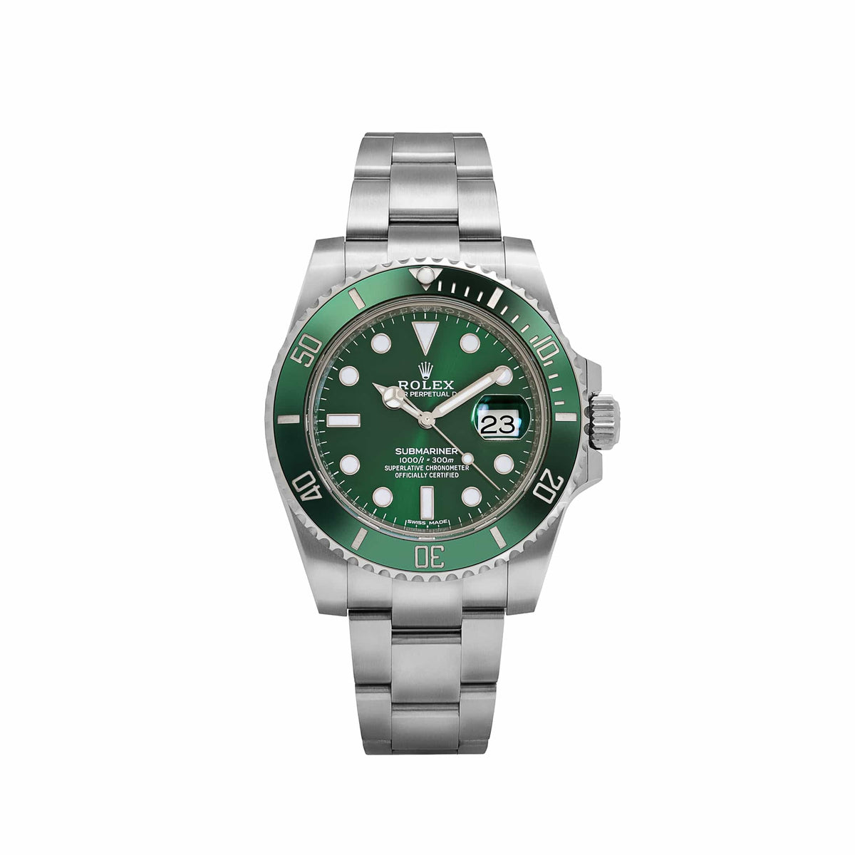 Rolex Submariner Date 116610LV 'Hulk' Stainless Steel Green Dial (2019)