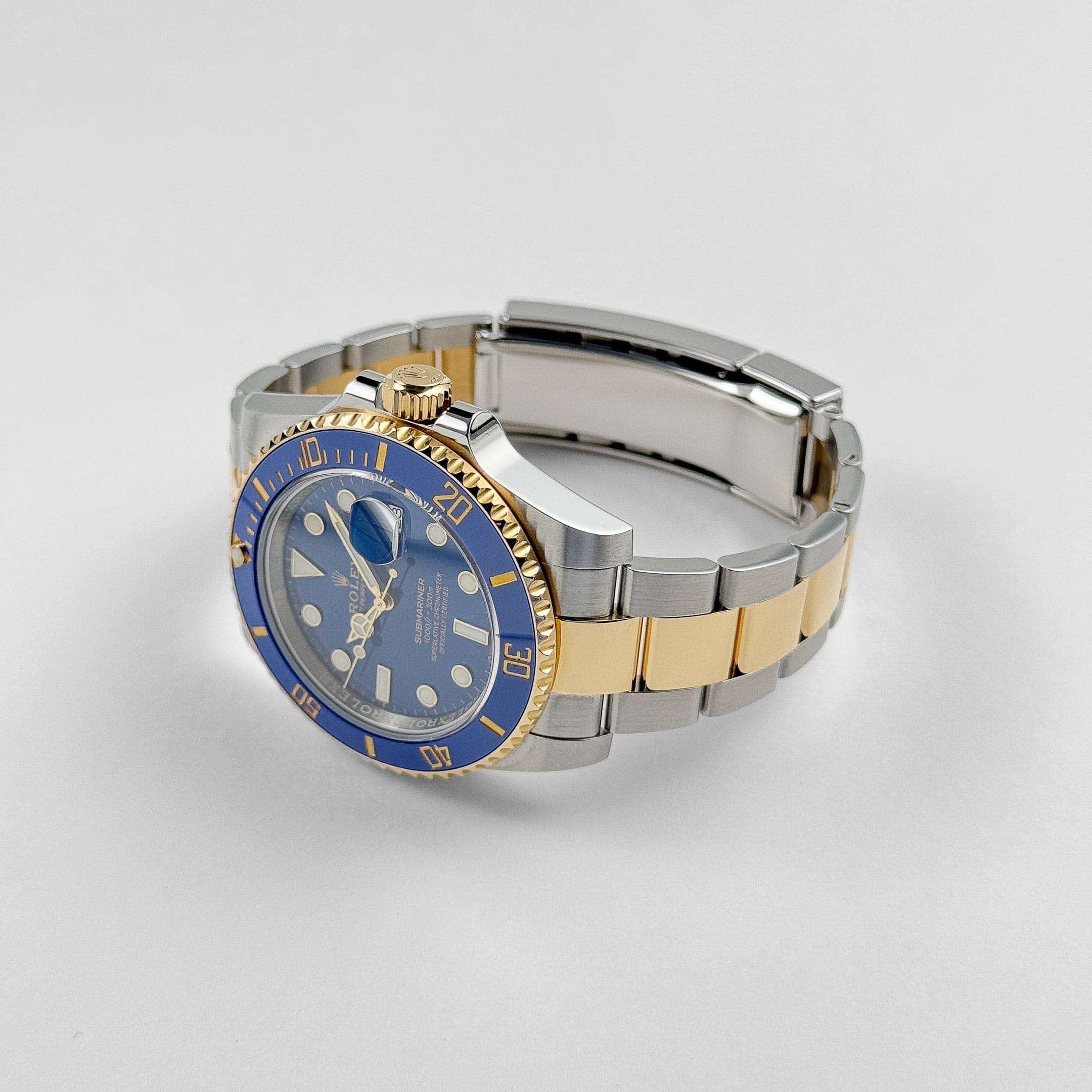 116613lb Rolex Steel And Yellow Gold Blue Dial Rolex Submariner