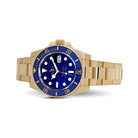 Rolex Submariner Date 116618LB Yellow Gold Blue Dial