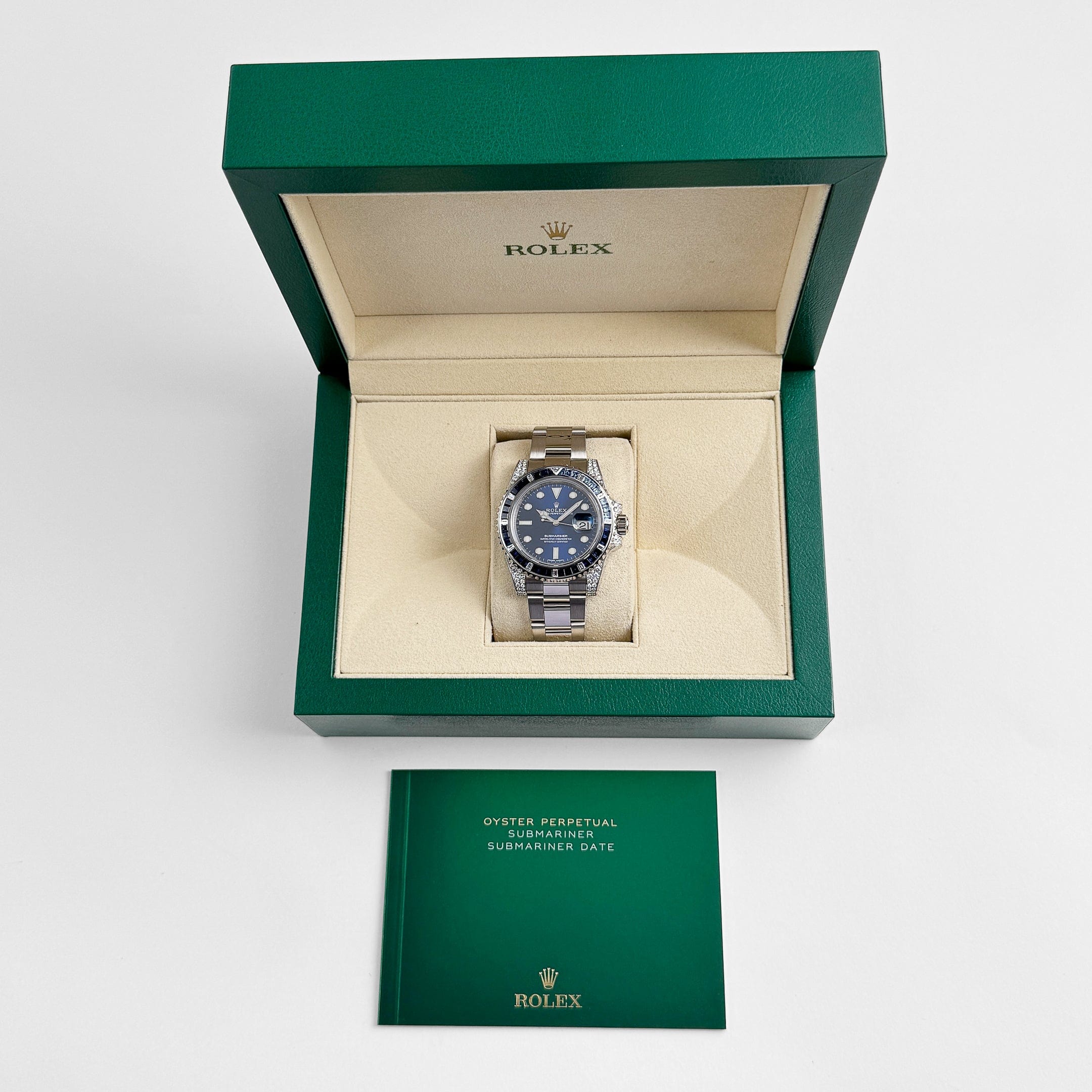 Rolex Submariner Date 116659SABR White Gold Blue Dial Sapphire Diamond Bezel (2022)