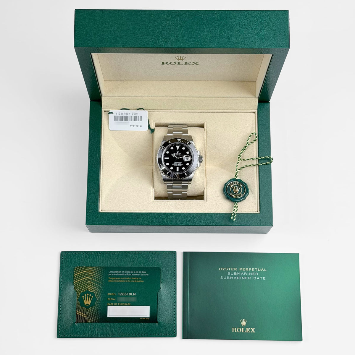 Rolex Submariner Date 126610LN Stainless Steel Black Dial (2023)