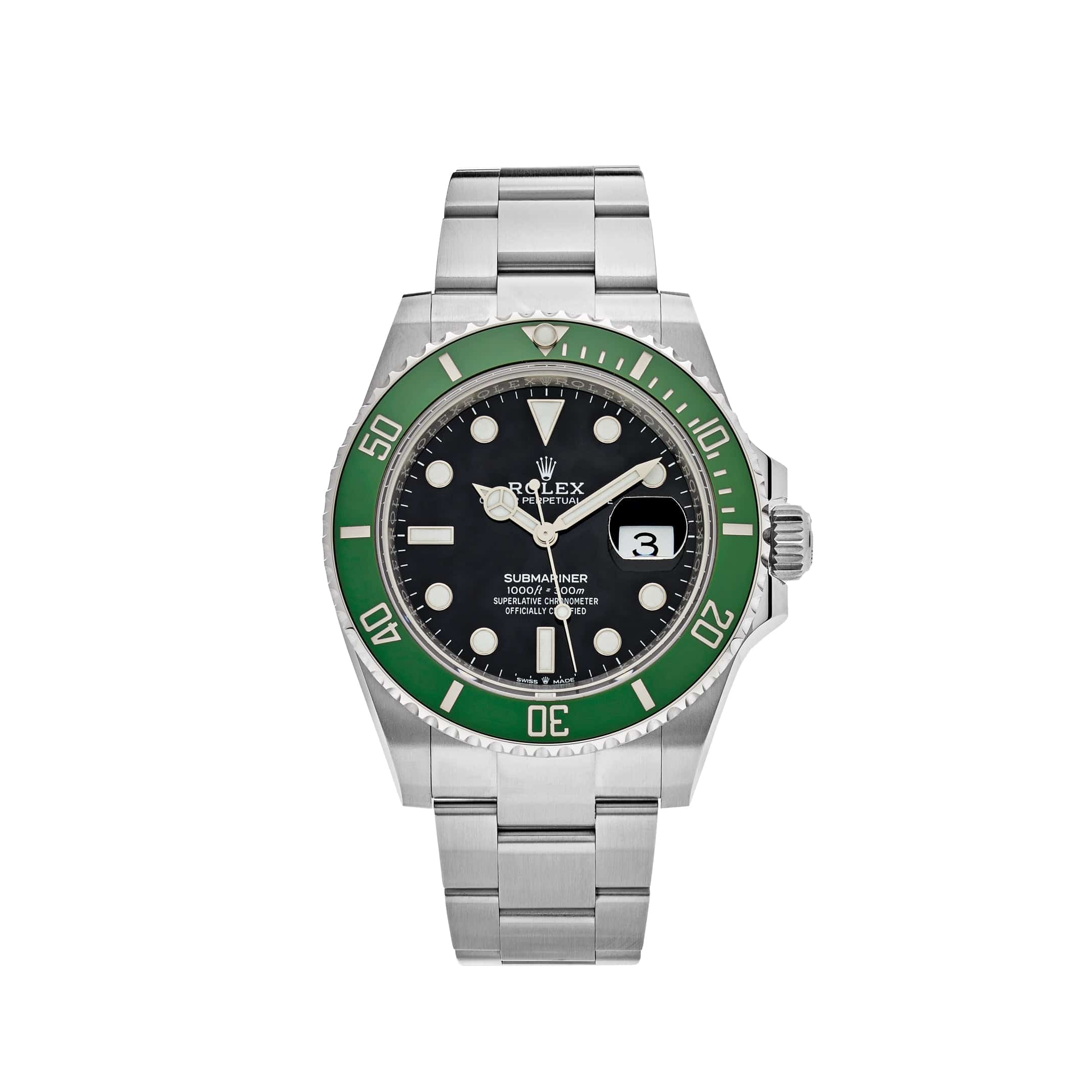 Oyster Perpetual Rolex Submariner Verde Originale Rolex Submariner