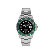Thumbnail for Luxury Watch Rolex Submariner Date Kermit 41 Steel Black Dial Green Bezel 126610LV (Draft) Wrist Aficionado