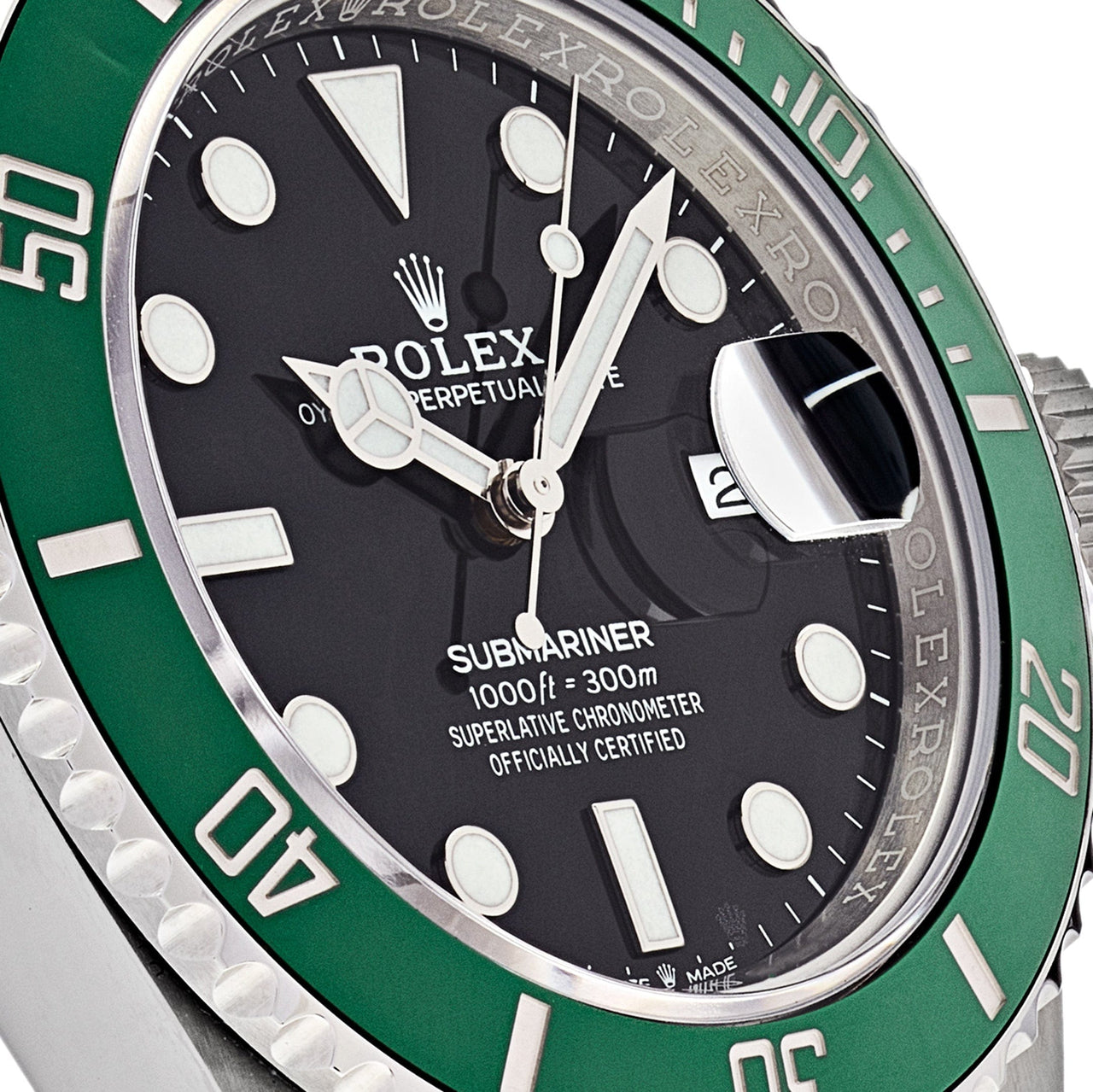 Luxury Watch Rolex Submariner Date Kermit 41 Steel Black Dial Green Bezel 126610LV Wrist Aficionado