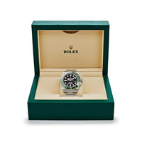 Thumbnail for Luxury Watch Rolex Submariner Date Kermit 41 Steel Black Dial Green Bezel 126610LV (2020) Wrist Aficionado