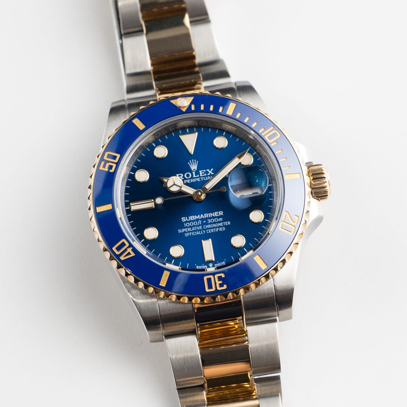 Rolex Submariner Date 126613LB 'Bluesy' Stainless Steel Yellow Gold Blue Dial (2021)
