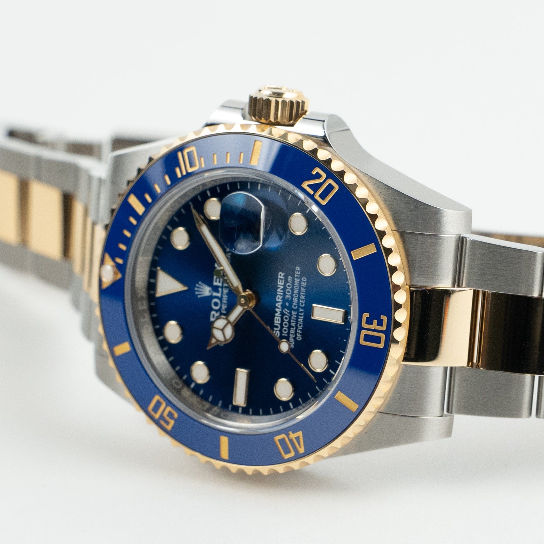 Rolex Submariner Date 126613LB 'Bluesy' Stainless Steel Yellow