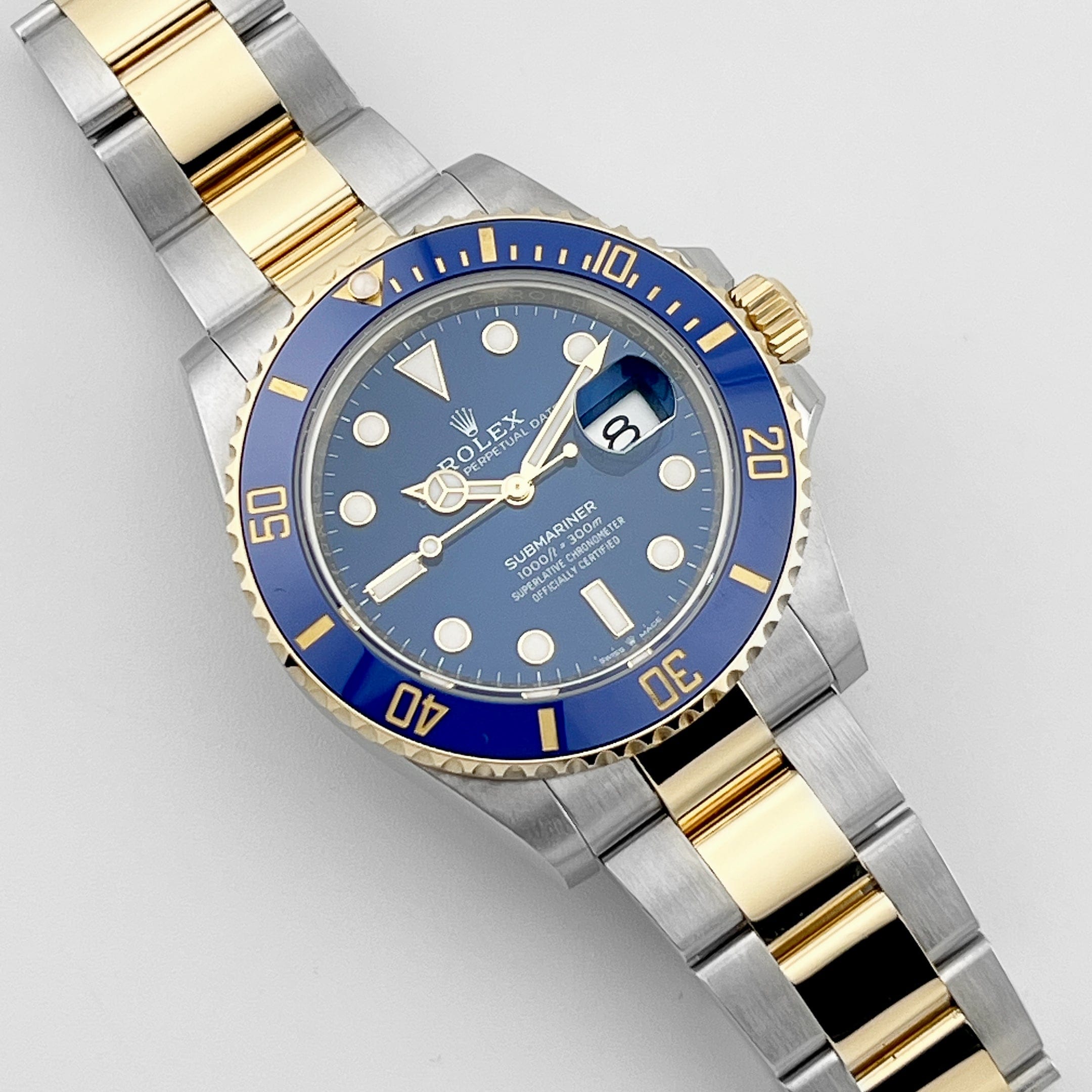 Rolex Submariner Date 126613LB 'Bluesy' Stainless Steel Yellow