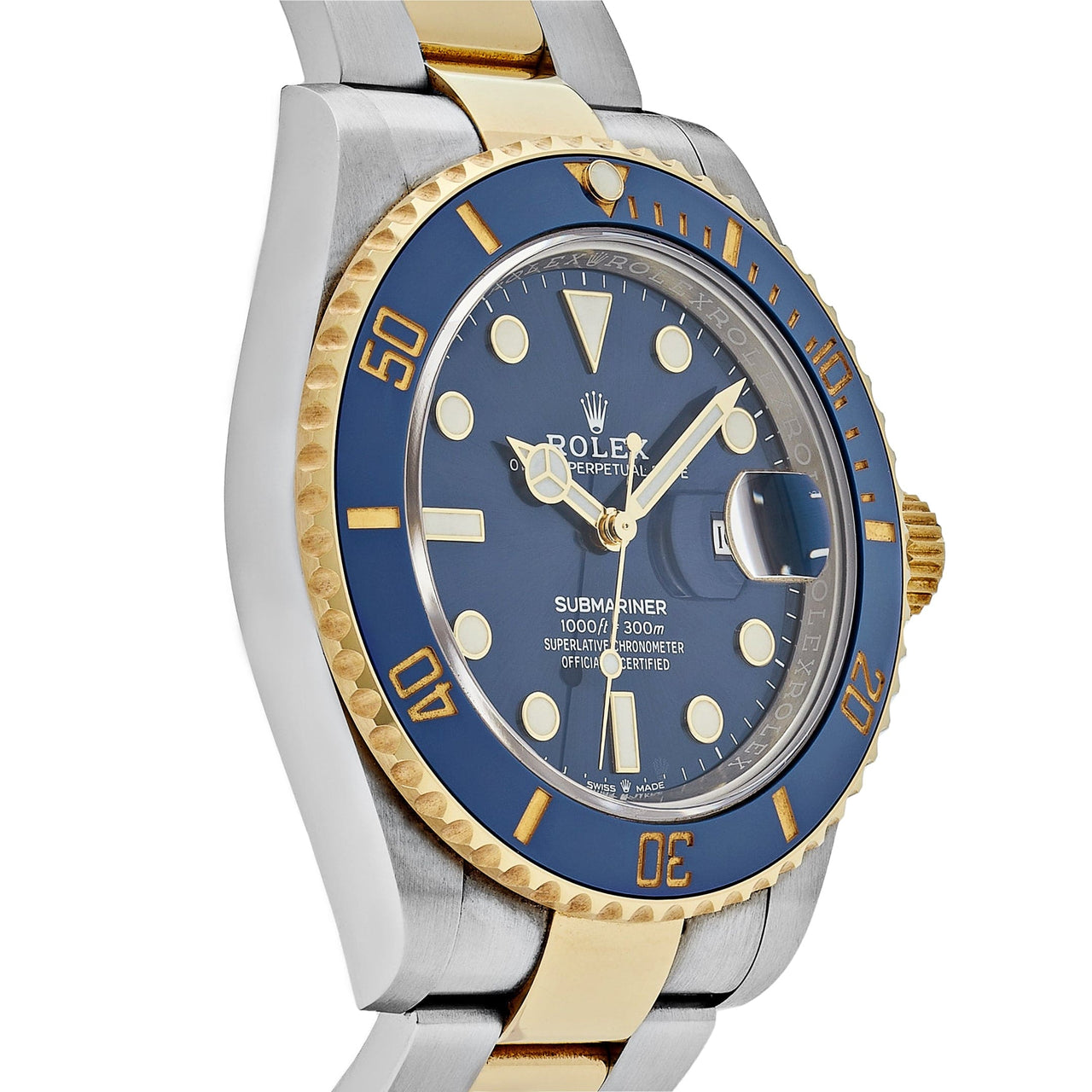 Rolex Submariner Date 126613LB Stainless Steel Yellow Gold Blue Dial (2021)