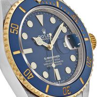 Thumbnail for Rolex Submariner Date 126613LB Stainless Steel Yellow Gold Blue Dial (2021)