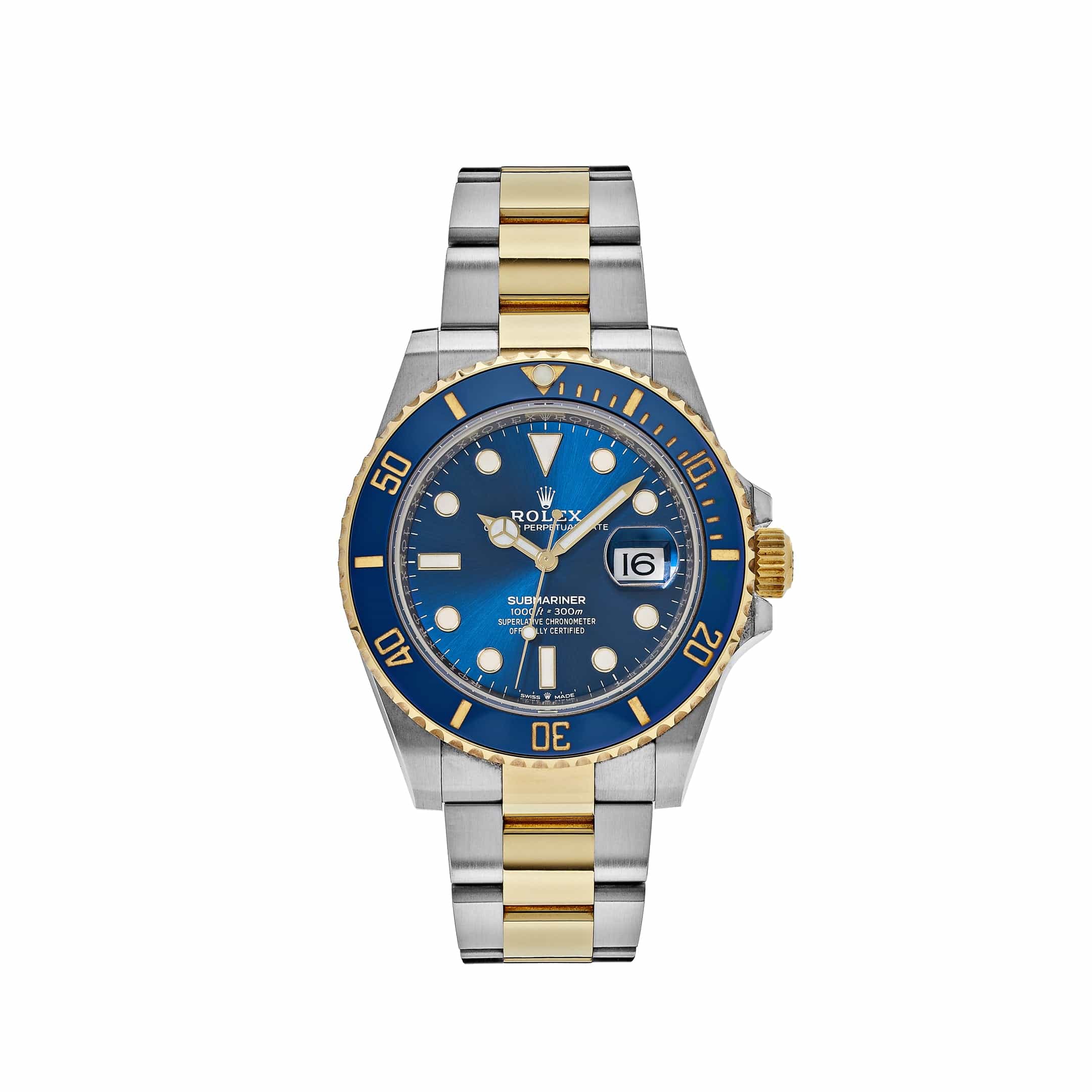 Rolex Submariner Date 126613LB Two-Toned Stainless Steel Yellow Gold Blue Dial