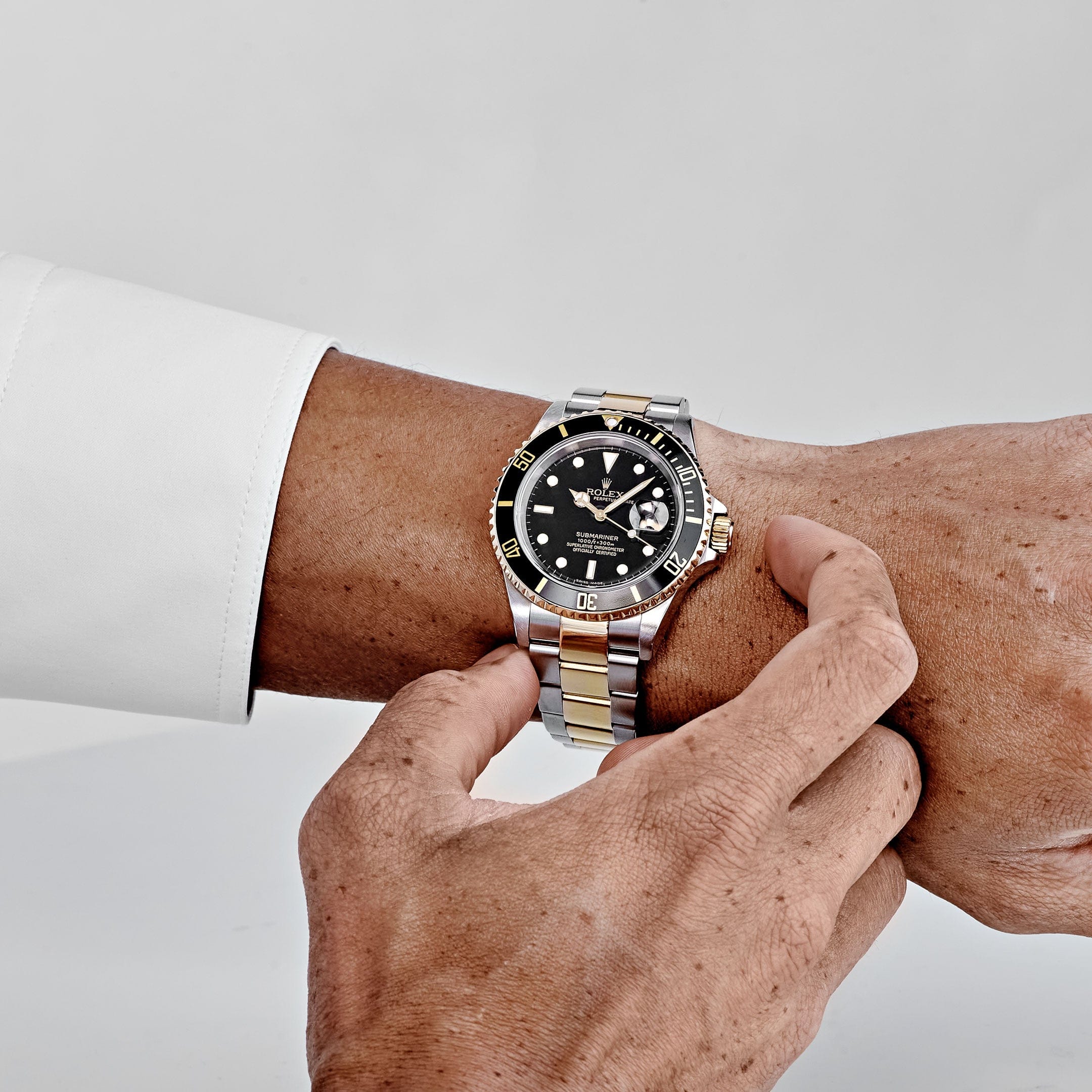 Rolex Submariner Date 126613LN Stainless Steel Yellow Gold Black