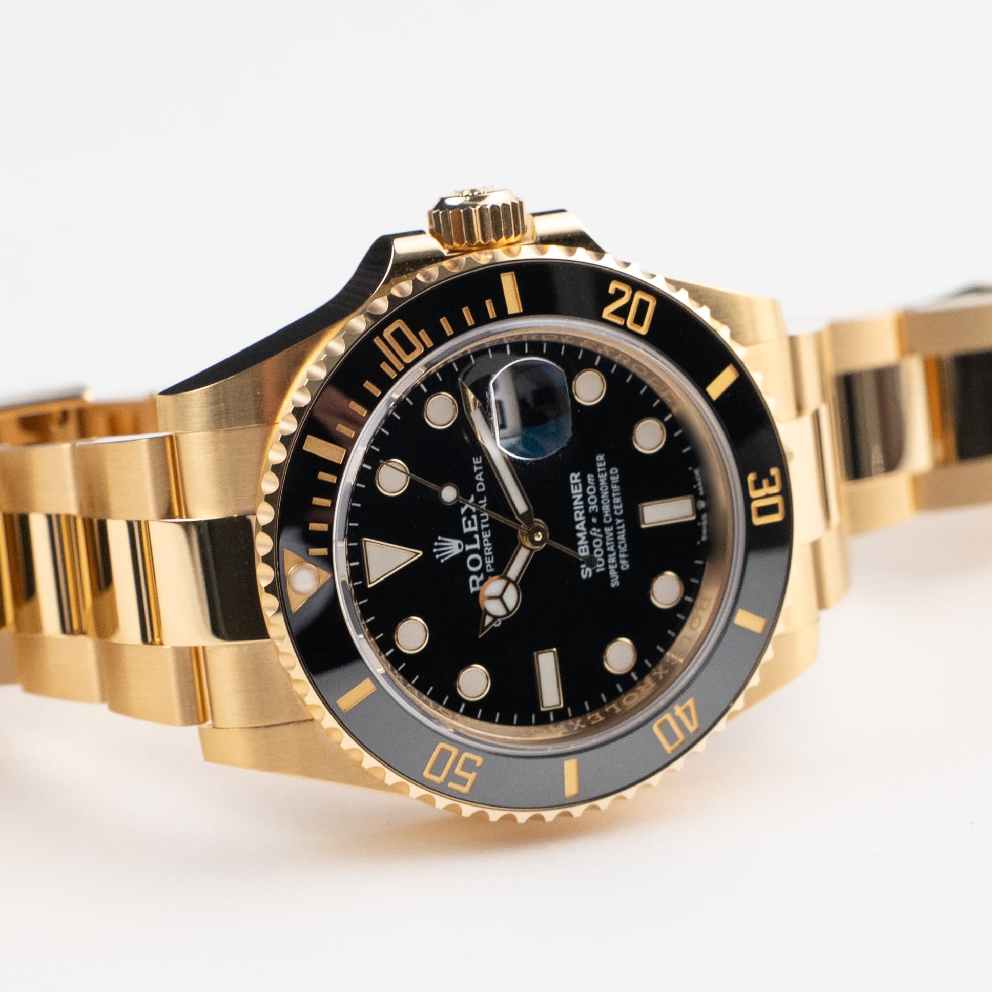 Rolex Submariner Date 126618LN Yellow Gold Black Dial (2024)