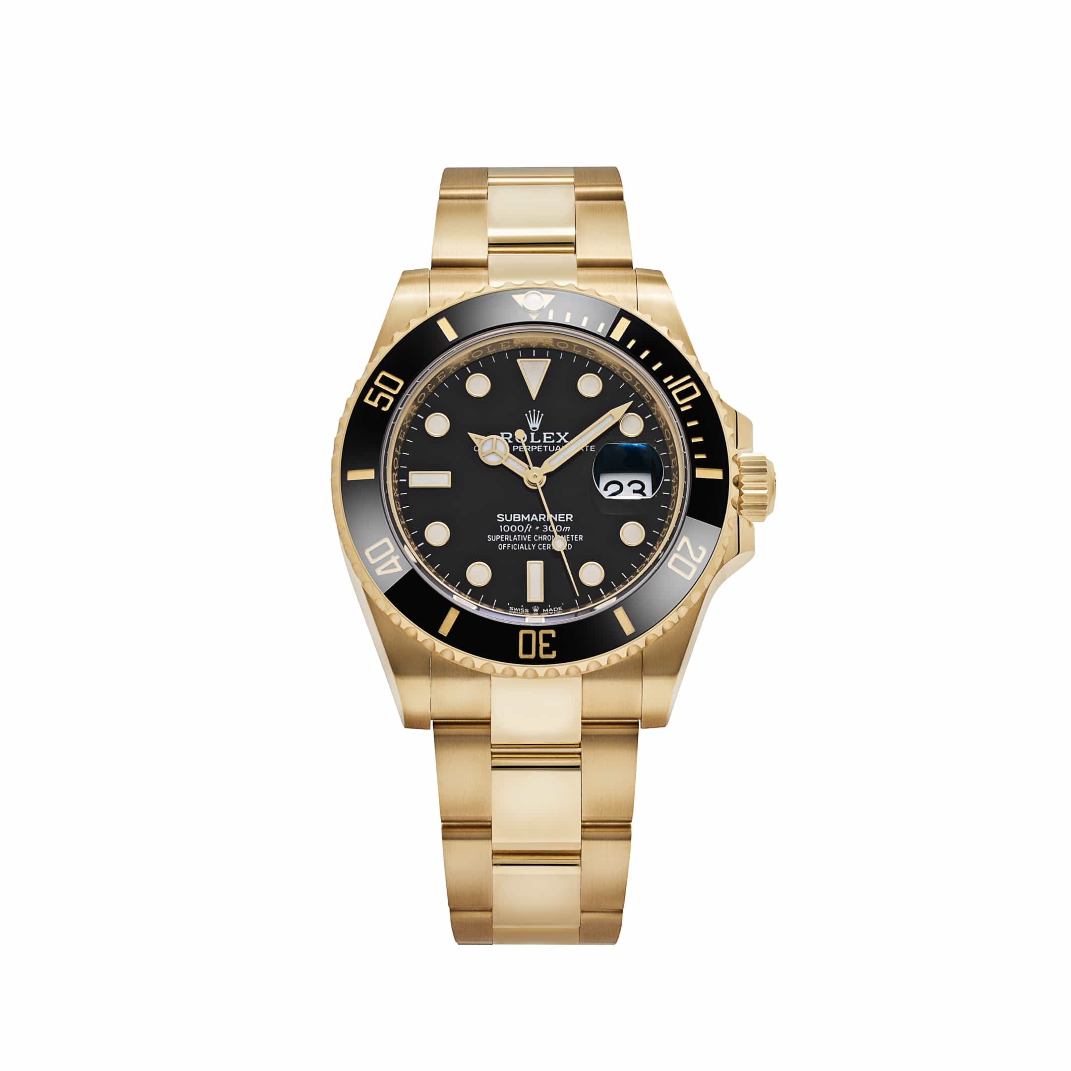 s*n様 09614BLACKBOXX ISLAMEL ARCHIVE SET Rolex Submariner Date 126618LN Yellow Gold Black Dial (2025