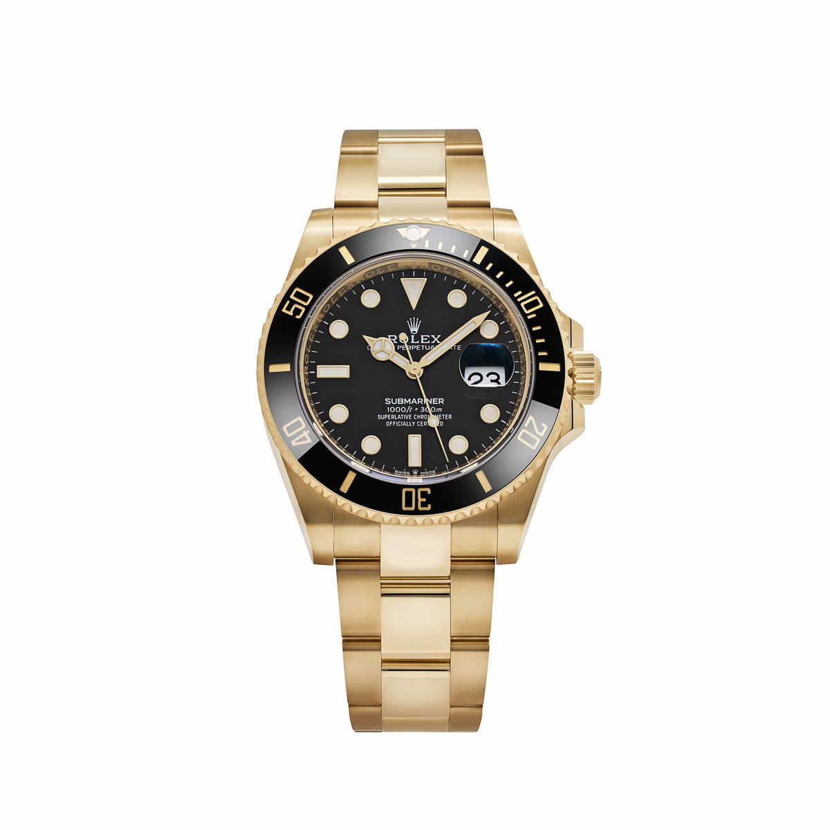 Rolex Submariner Date 126618LN Yellow Gold Black Dial (2024)