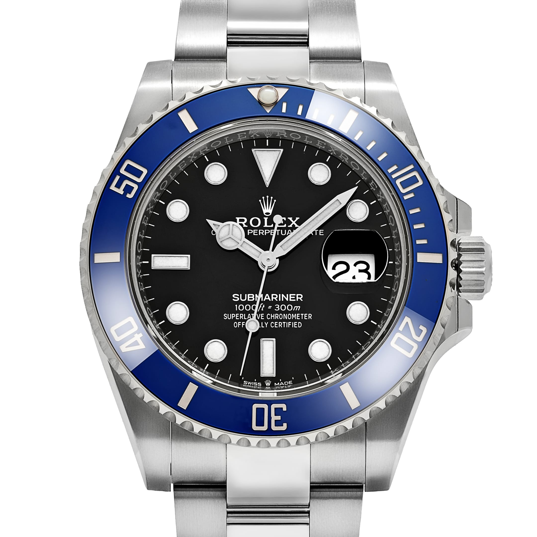 Rolex Submariner Date 126619LB 'Cookie Monster' White Gold Black Dial Blue Bezel (2023)