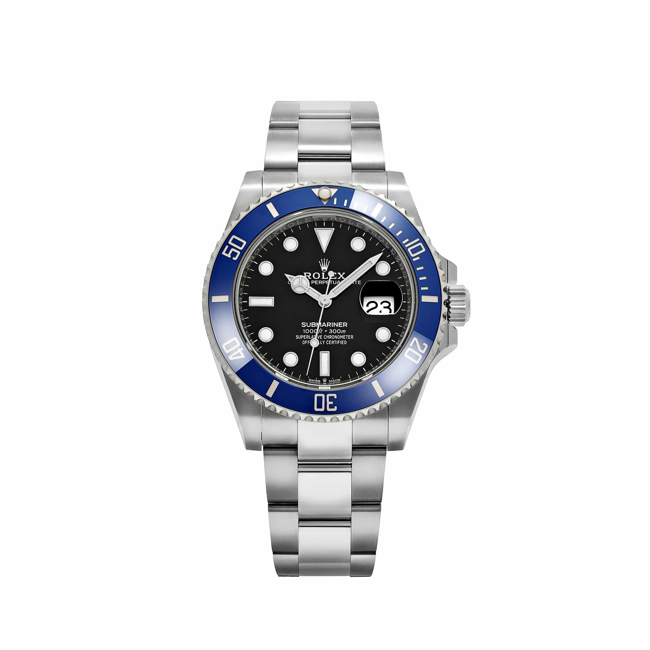 Rolex Submariner Date 126619LB 'Cookie Monster' White Gold Black Dial Blue Bezel (2023)