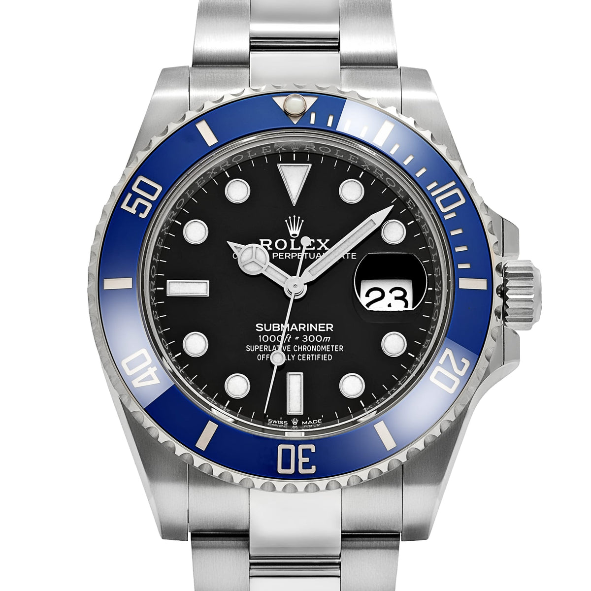 Rolex Submariner Date 126619LB 'Cookie Monster' White Gold Black Dial Blue Bezel