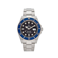Thumbnail for Rolex Submariner Date 41 White Gold Black Dial Blue Bezel 126619LB (2023) wrist aficionado