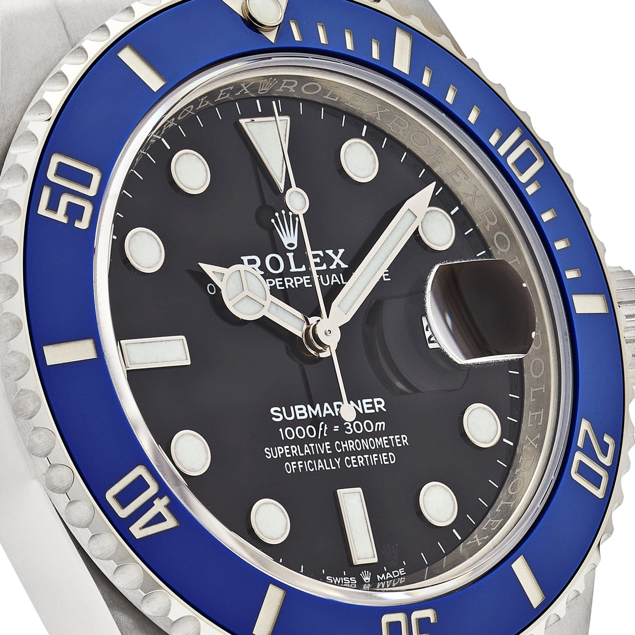 Rolex Submariner Date 126619LB White Gold Black Dial Blue Bezel (2023)