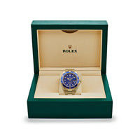 Thumbnail for Rolex Submariner Date 16618LB Yellow Gold Blue Dial