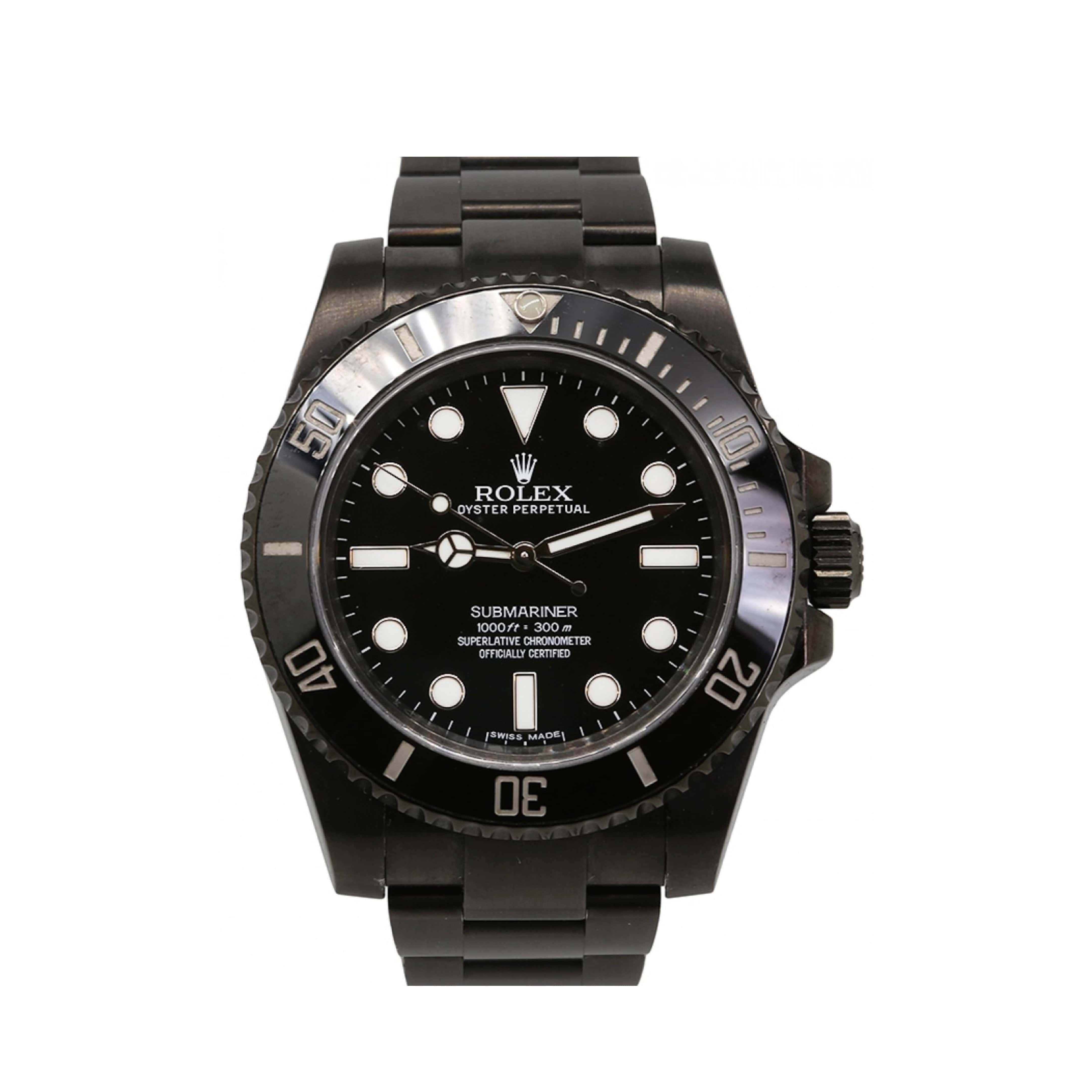 Rolex submariner 2024 pvd black