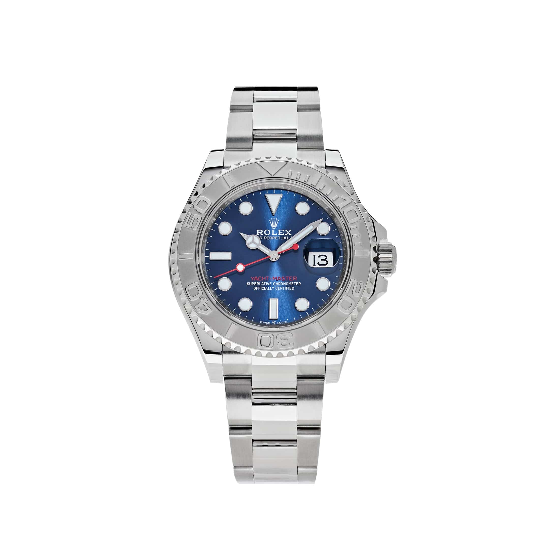 Rolex Yacht-Master 40 Stainless Steel Blue Dial 126622 Wrist Aficionado