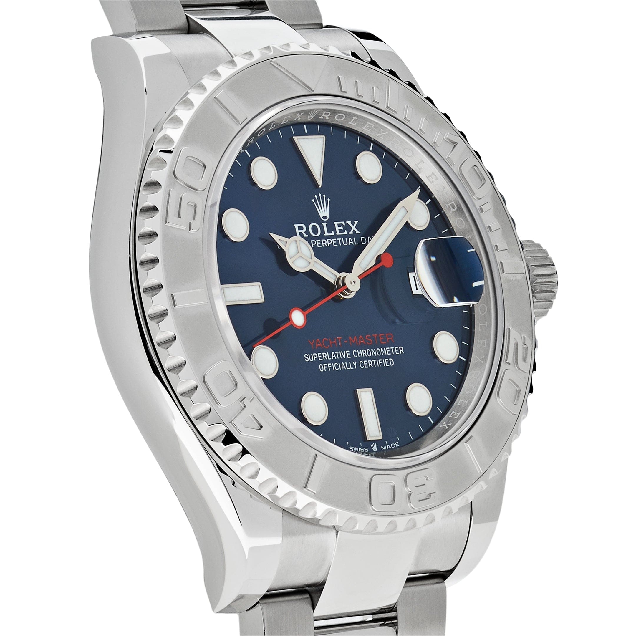 Rolex Yacht-Master 40 Stainless Steel Blue Dial 126622 Wrist Aficionado