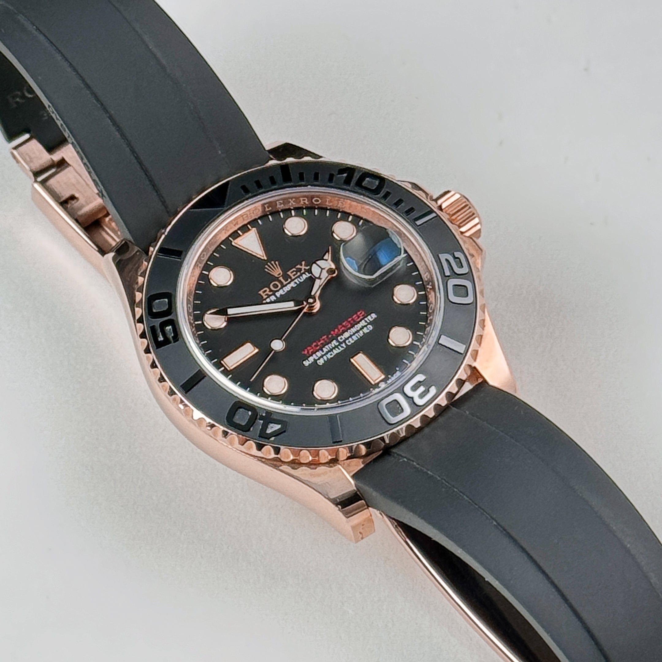 Rolex Yacht-Master 126655 Rose Gold Black Dial (2020)