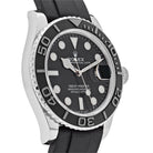 Luxury Watch Rolex Yacht-Master White Gold Black Dial 226659 (2021) Wrist Aficionado