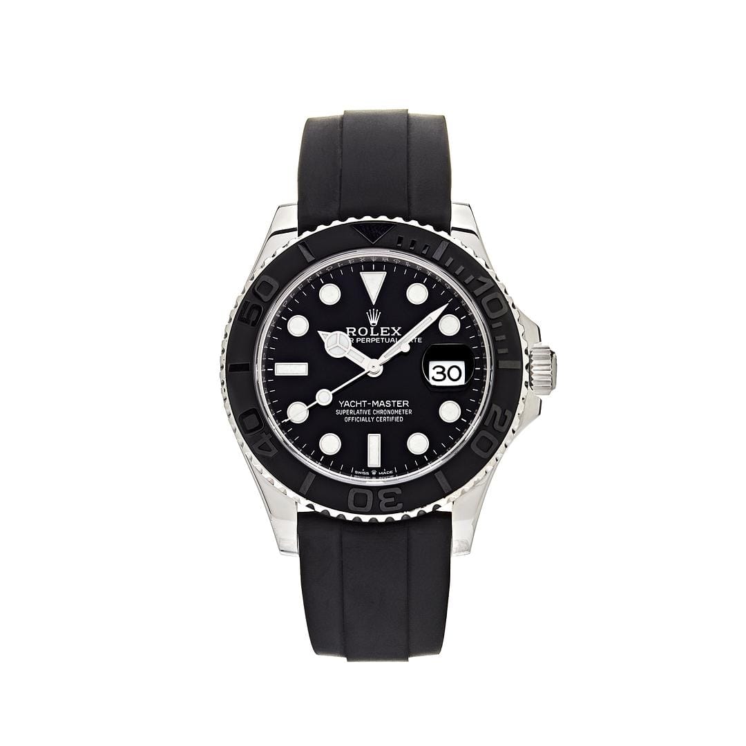 Luxury Watch Rolex Yacht-Master White Gold Black Dial 226659 (2022 ...