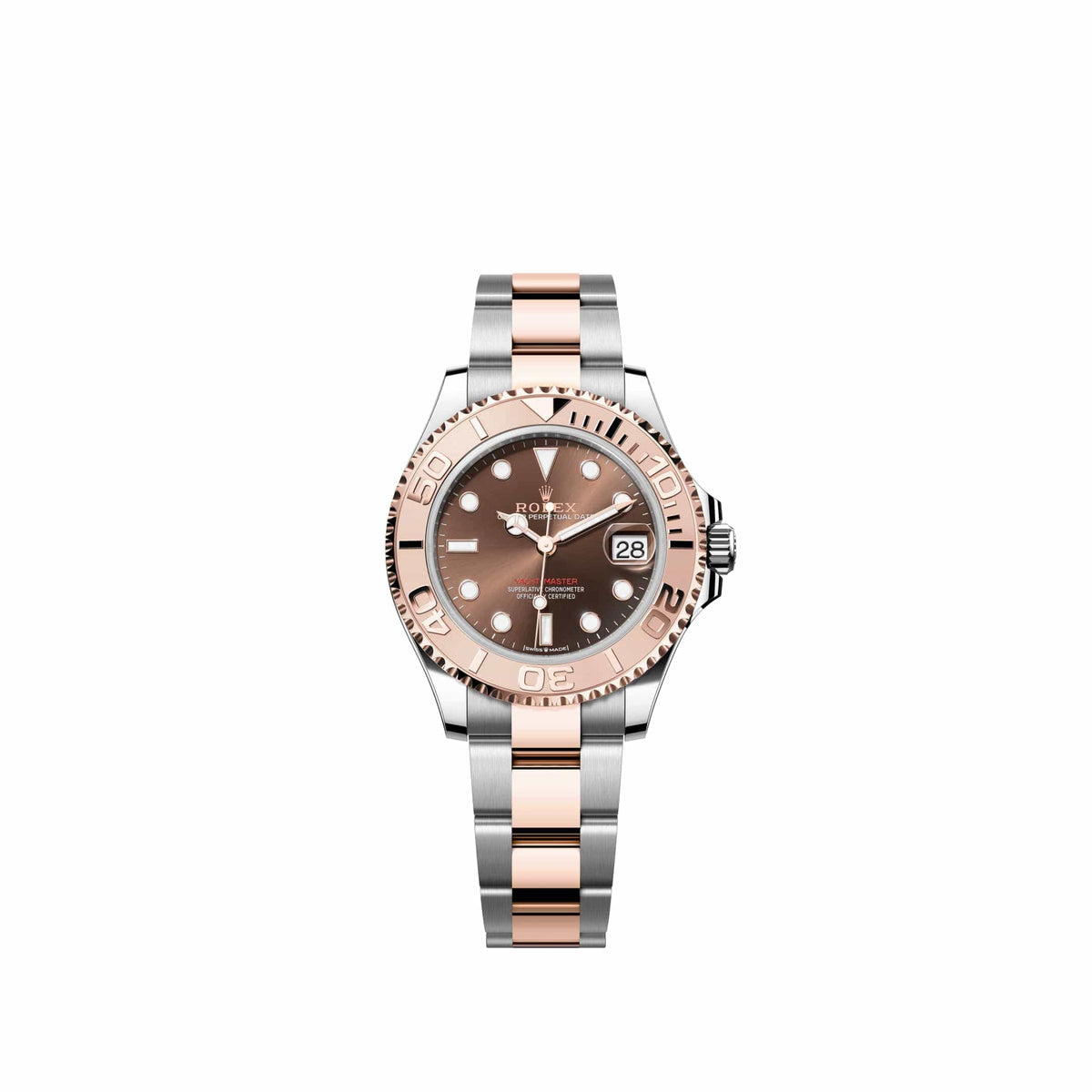 Rolex Yacht-Master 37 268621 Rose Gold Stainless Steel Chocolate Dial Oyster (2026)