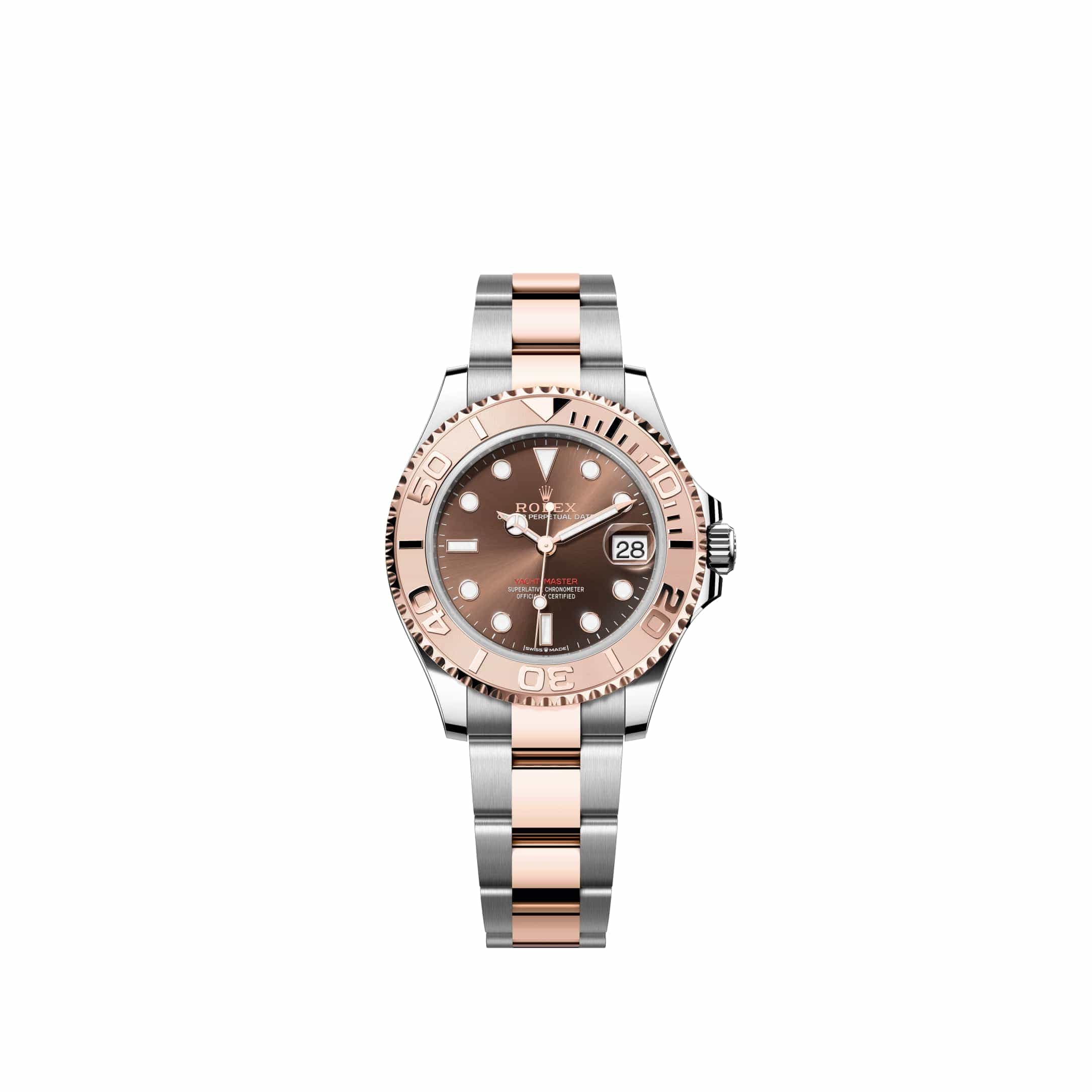 Rolex Yacht-Master 37 268621 Rose Gold Stainless Steel Chocolate Dial Oyster (2026)
