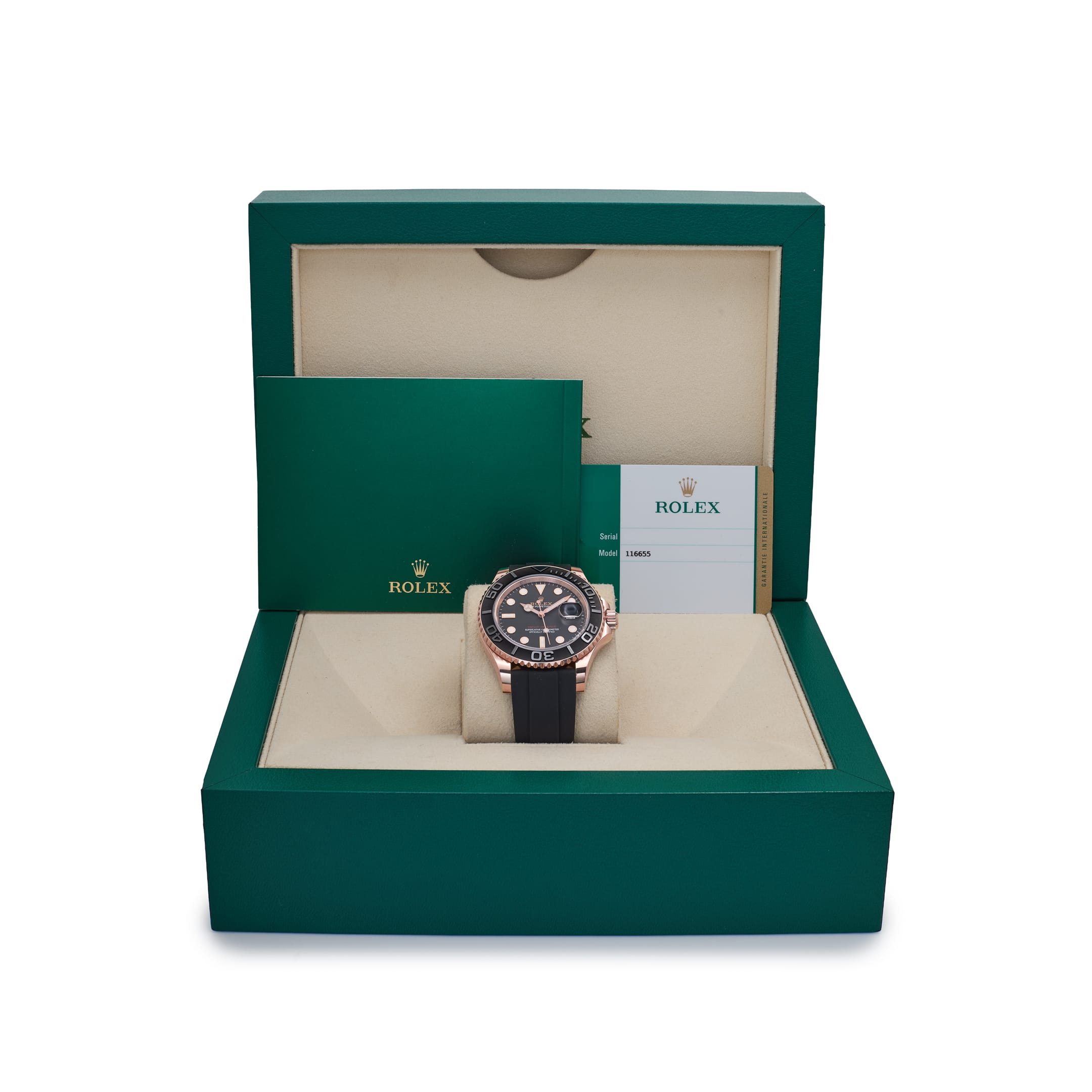 Rolex Yacht-Master 40 116655 Rose Gold Black Dial (2019)