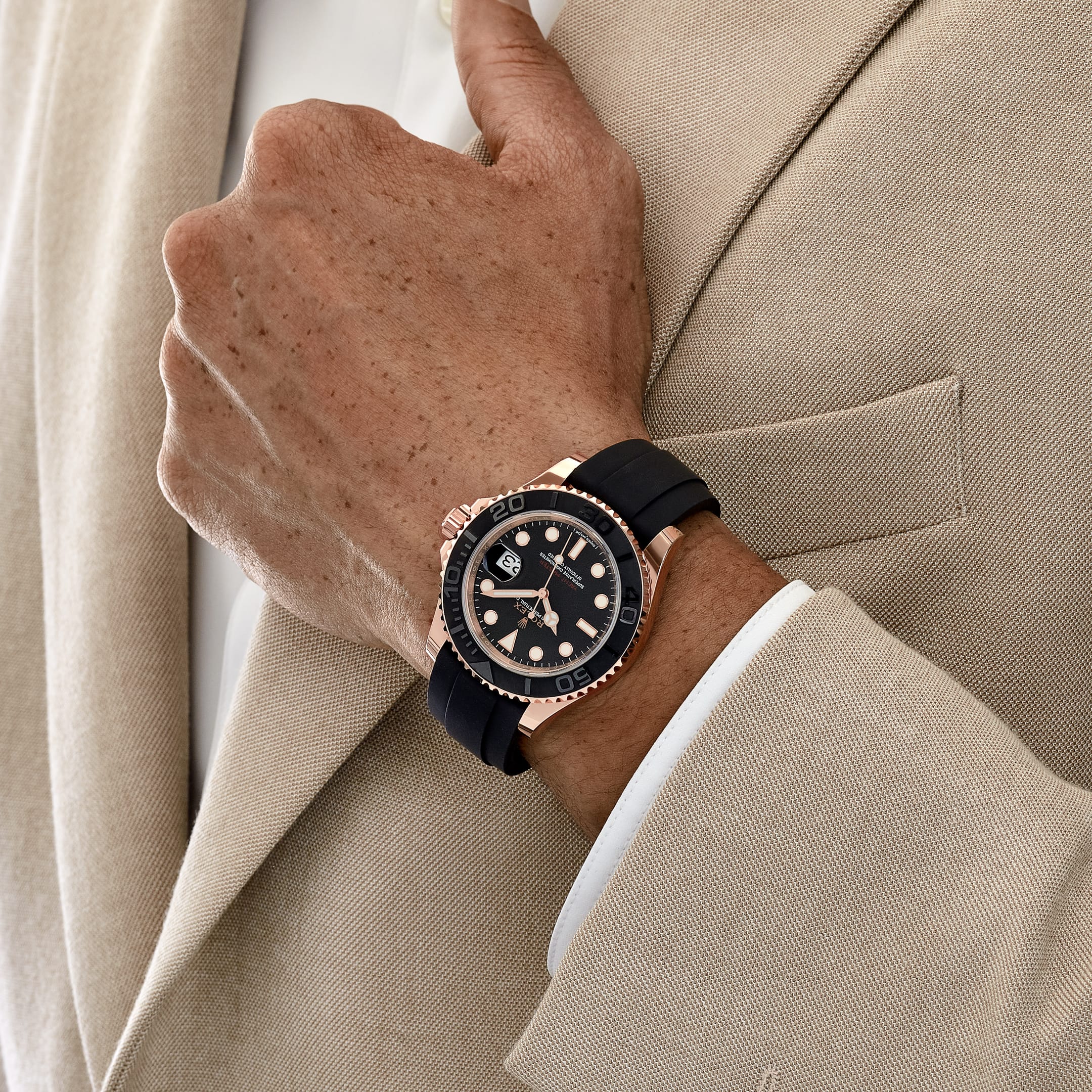 Rolex Yacht-Master 40 116655 Rose Gold Black Dial (2019)