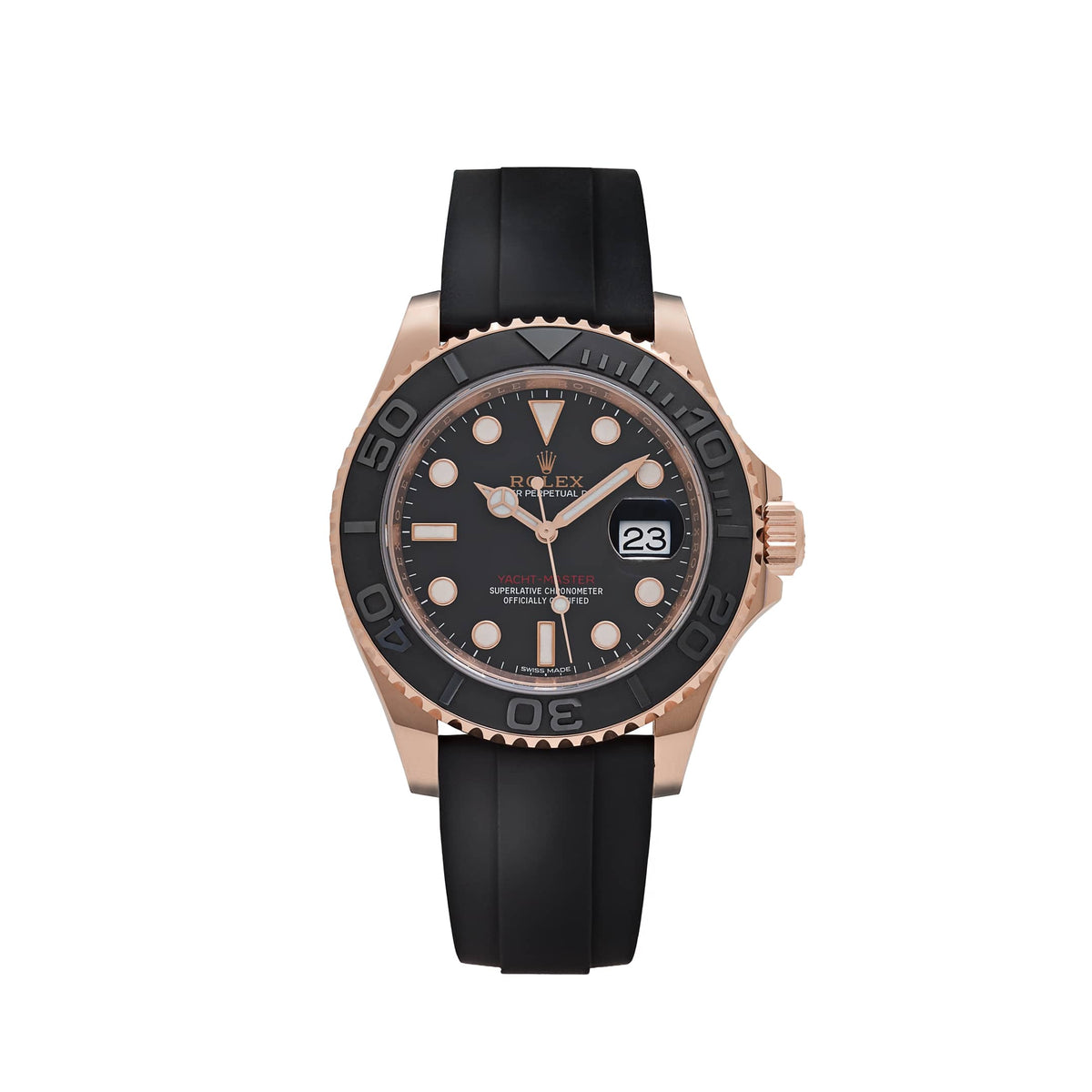 Rolex Yacht-Master 40 116655 Rose Gold Black Dial (2019)