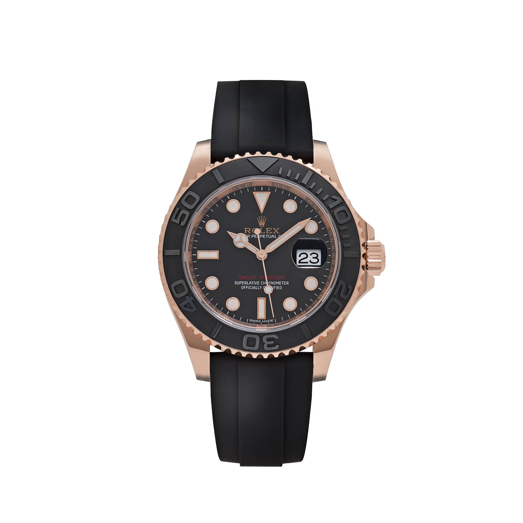 Rolex Yacht-Master 40 116655 Rose Gold Black Dial (2019)