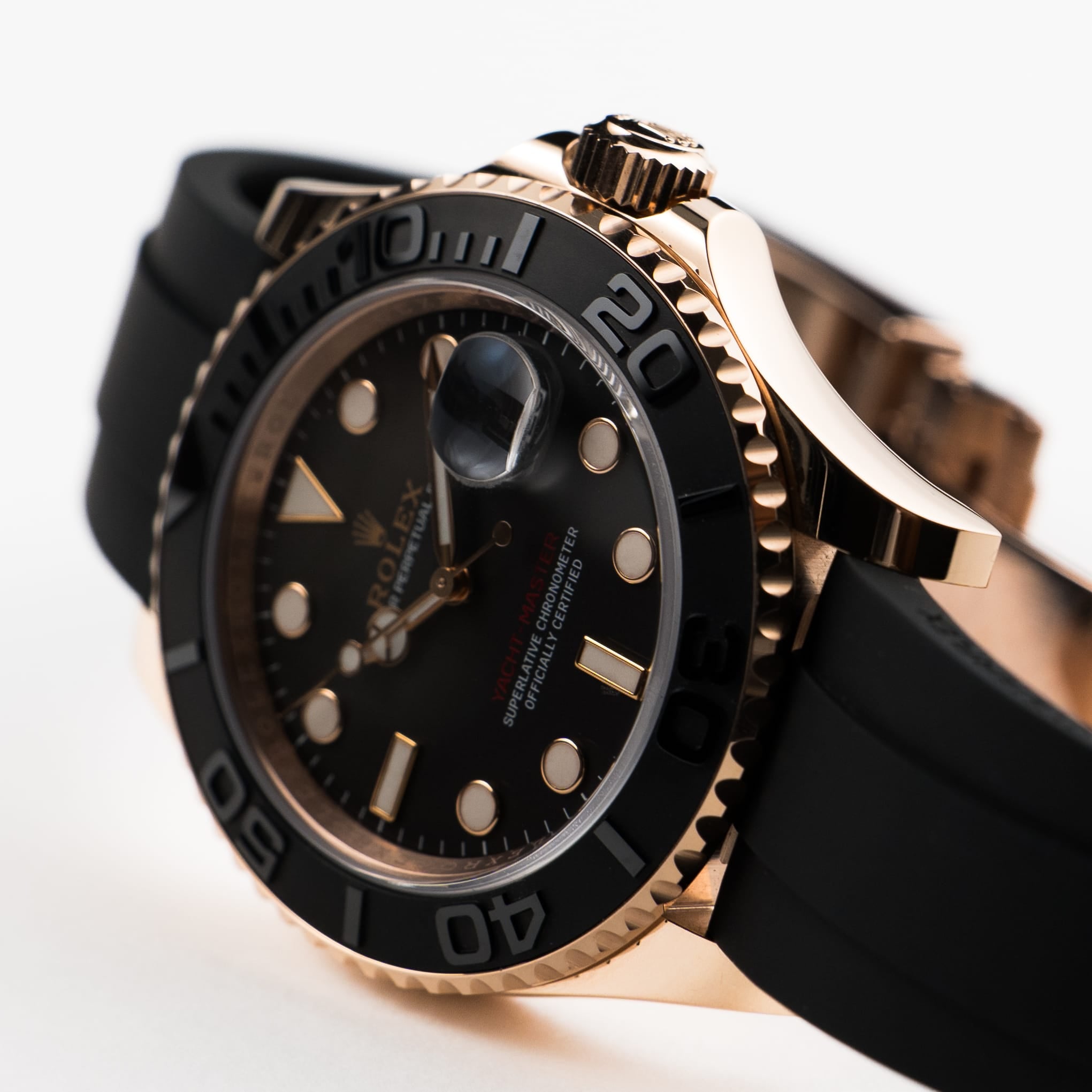 Rolex Yacht-Master 40 116655 Rose Gold Black Dial (2019)